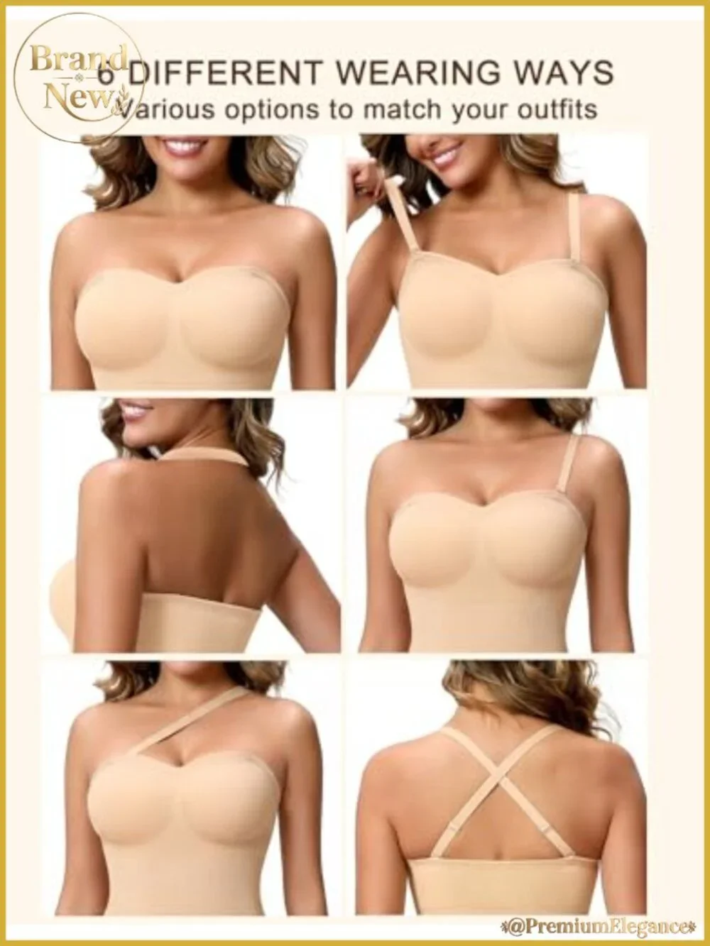 Strapless Shapewear Slip for Women Tummy Control Full Slip